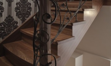 Schody policzkowo-osiodłane